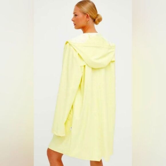 Rains RAIN Jacket in Straw AVAILABLE IN LONG AND SHORT - Picture 10 of 15